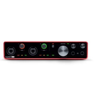 Focusrite Scarlett 8i6 3rd Gen 8 Input 6 Output Audio Interface
