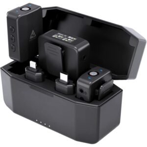 Audio Array AM-W15 Digital Mini Wireless Microphone with 2 Transmitters and 1 Receiver Wireless Microphone
