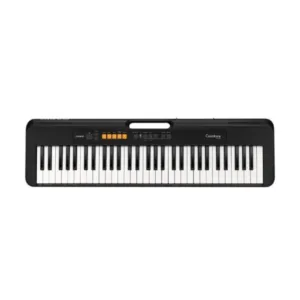 Casio Casiotone CT-S100 61 Key Portable Keyboard With Adapter, Polishing Cloth, Online Lessons, Dust Cover, Warranty & Ebook