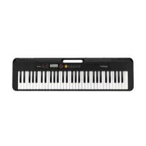 Casio Casiotone CT S200 61 Key Portable Keyboard with Adapter, Polishing Cloth, Dust Cover, Online Lessons, Warranty & Ebook