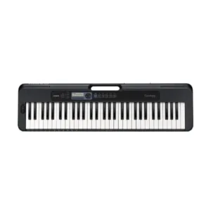 Casio Casiotone CT S300 61 Key Portable Keyboard with Adapter, Polishing Cloth, Dust Cover, Online Lessons, Warranty & Ebook