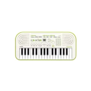 Casio SA-50 Casiotone 32 Key Kids Mini Portable Keyboard with Adapter, Polishing Cloth, Dust Cover, Online Lessons, Warranty & Ebook
