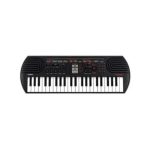 Casio SA-81 Casiotone 44 Key Kids Mini Portable Keyboard with Adapter, Polishing Cloth, Dust Cover, Online Lessons, Warranty & Ebook