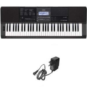 Casio CT-X870IN 61-Key Portable Keyboard With Adapter
