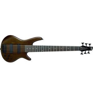 Ibanez SR Gio Series GSR206B Electric Bass Guitar - Walnut Flat