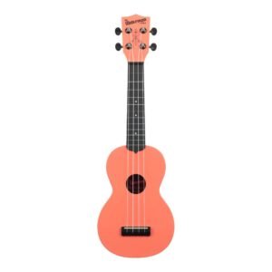 Kala KA-WMS-PK-S Waterman Soprano Ukulele with Bag - Pink Dusk