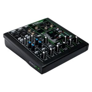 Mackie Profx6v3 6 Channel Mixer with 2 Stereo Input