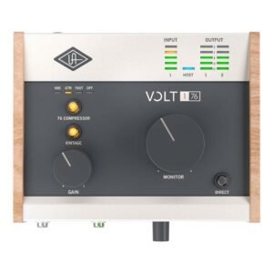 Universal Audio Volt 176 USB C 1x2 Audio Interface with UAD Plug-Ins