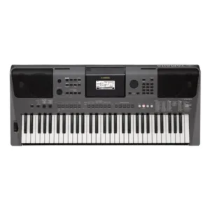 Yamaha PSR I500 61-Key Portable Keyboard with Polishing Cloth, Dust Cover, Online Lessons, Stand & Ebook